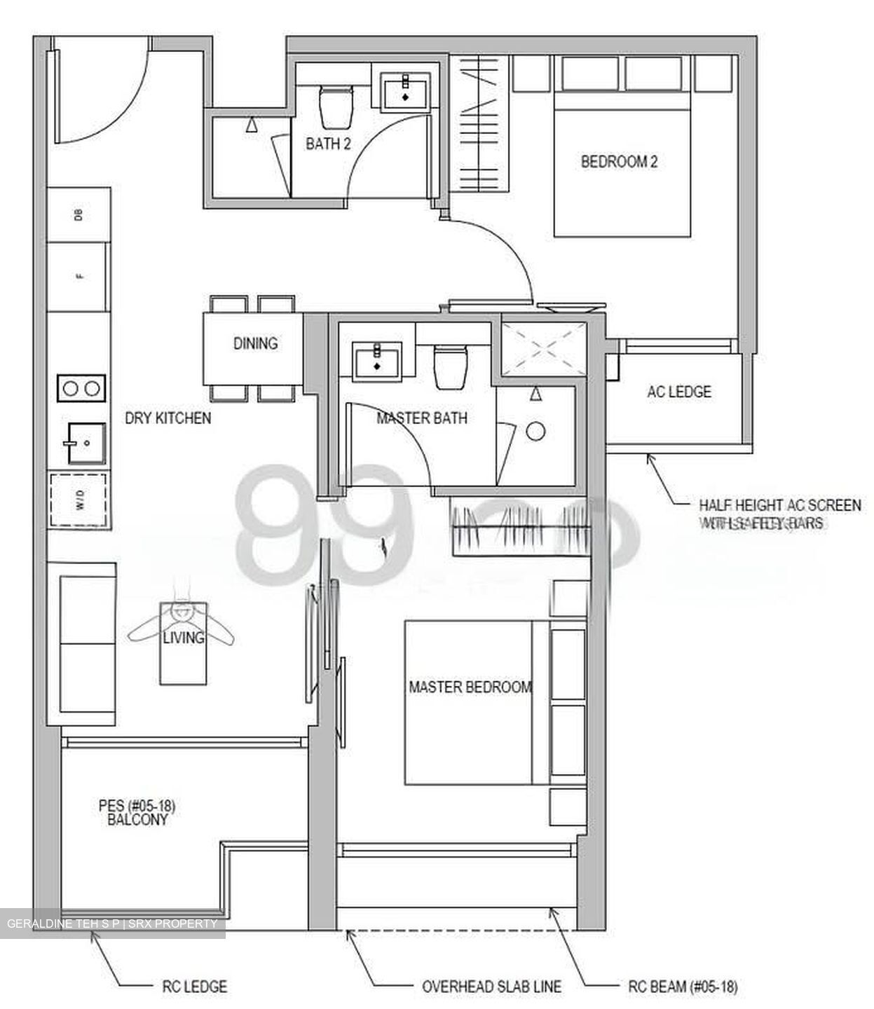 Park Place Residences At Plq (D14), Apartment #574445241